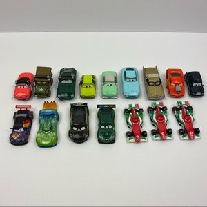Mattel Disney Cars 2 16 Piece Character Vehicle Lot